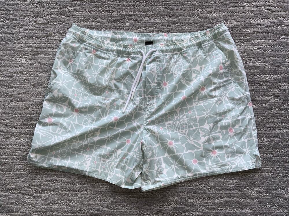 Bad Birdie Shorts Mens Size XXLarge Elastic Waist Drawstring Black Lightweight